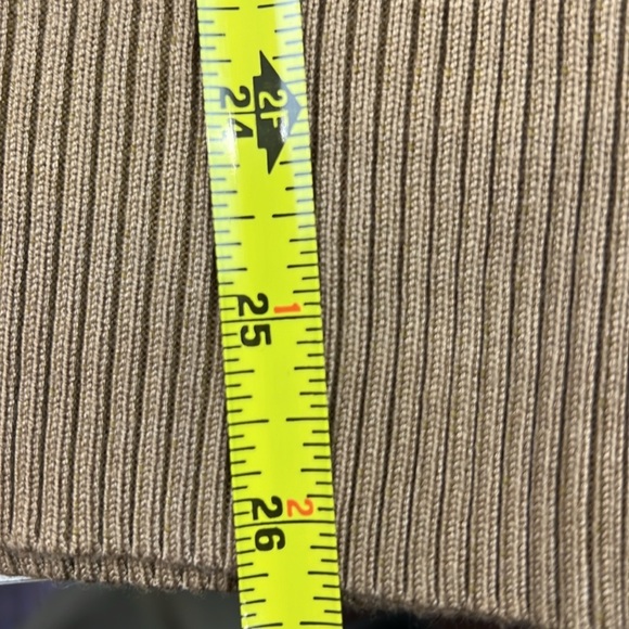 Lavena Women's Cream Knit ¾ Sleeve Sweater - Picture 5 of 7